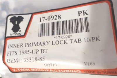 GA JAPAN 01〜17 V-Twin Inner Primary Cover Lock Tab Harley-Davidson NOS 17-0928