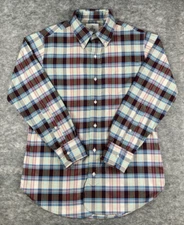 Brooks Brothers Black Fleece Mens Shirt BB0 XS Plaid Oxford Thom Browne OCBD