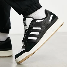 Adidas Originals Forum Low Men’s Sneaker Shoe Athletic Black Footwear #857