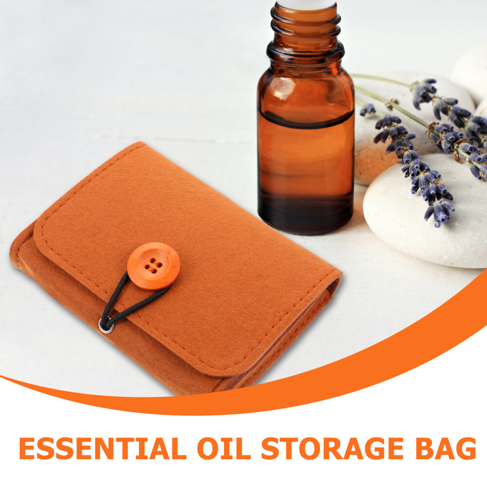 4 Pcs Essential Oil Storage Bag Chemical Fiber Felt Travel Roller eBay