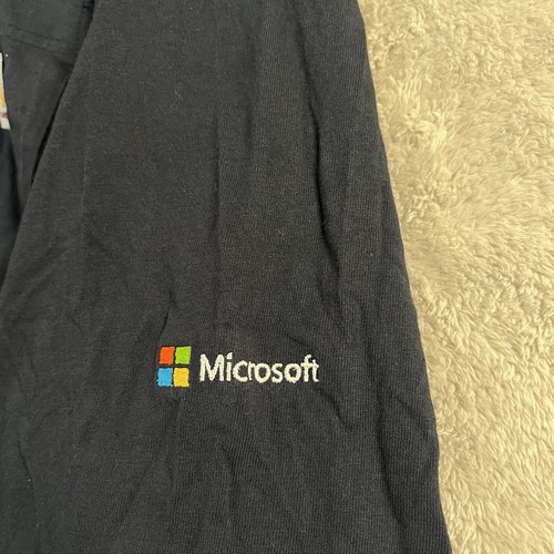 Carhartt Henley logo Microsoft da uomo ricamato manica lunga taglia XL vestibilità sciolta - Foto 8 di 11