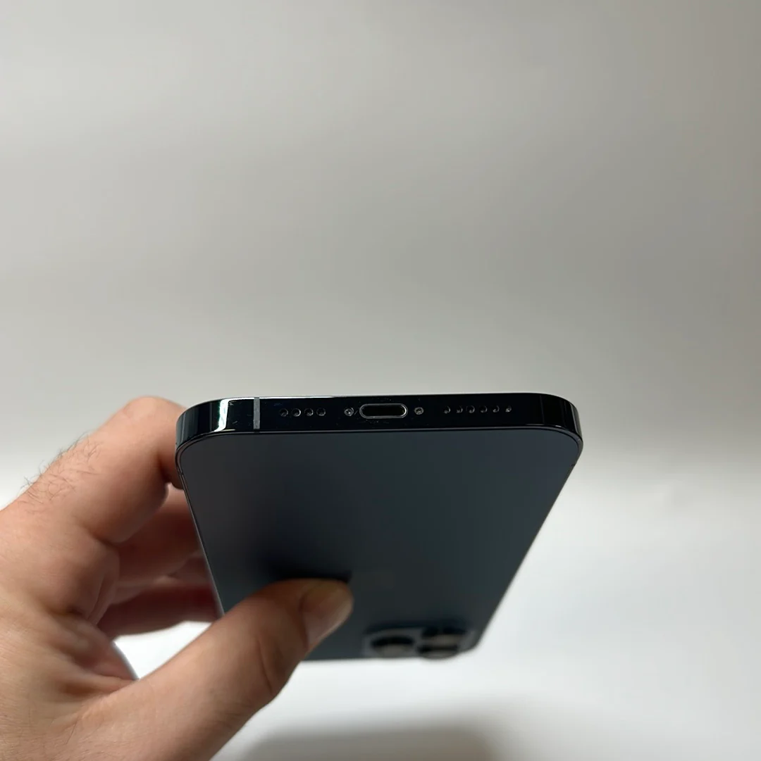 Unlocked Apple iPhone 12 Pro Max 128GB MG9E3LL/A 16.6 Pacific Blue