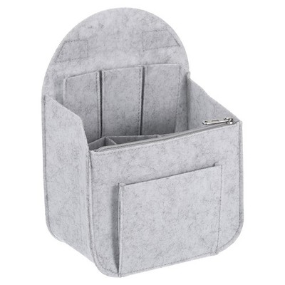 Felt Organizer Bags for Backpack 7.7'' x 5'' x 11'' Light Grey