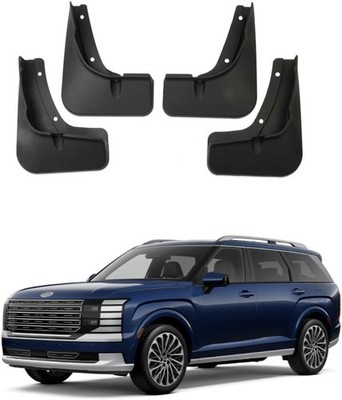  4Pcs Car Black Mud Flaps Mudguard Fender cover Trim for Hyundai Palisade 2026