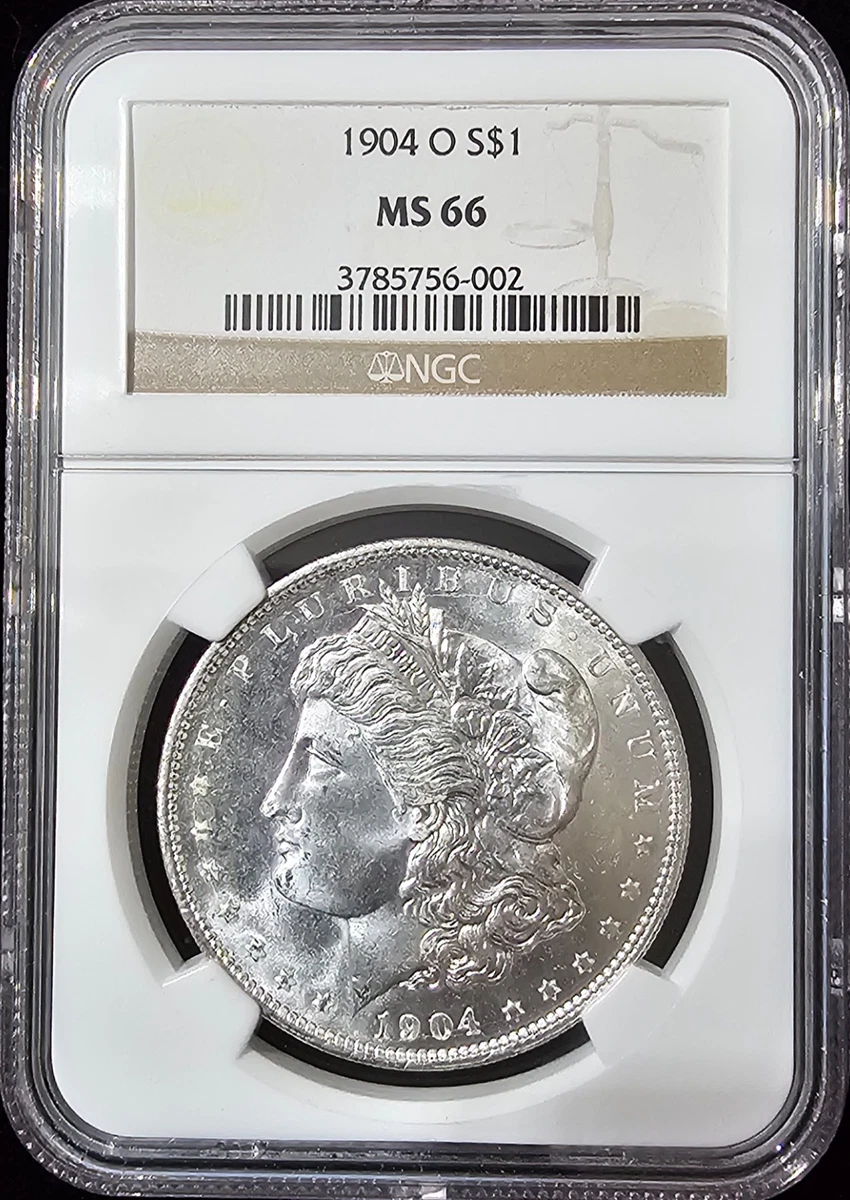 MS 66 Graded 1904 Year Morgan US Dollars (1878-1921) for sale | eBay