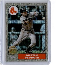 2022 Topps Update #T87C-42 Dustin Pedroia 1987 Topps Chrome Silver Packs