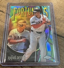 2025 Topps Chrome Update Series - Fortune 15 Rafael Devers #F15-12