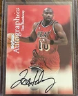 1999-00 Skybox Premium Autographics Tim Hardaway Autograph Miami Heat  On Card