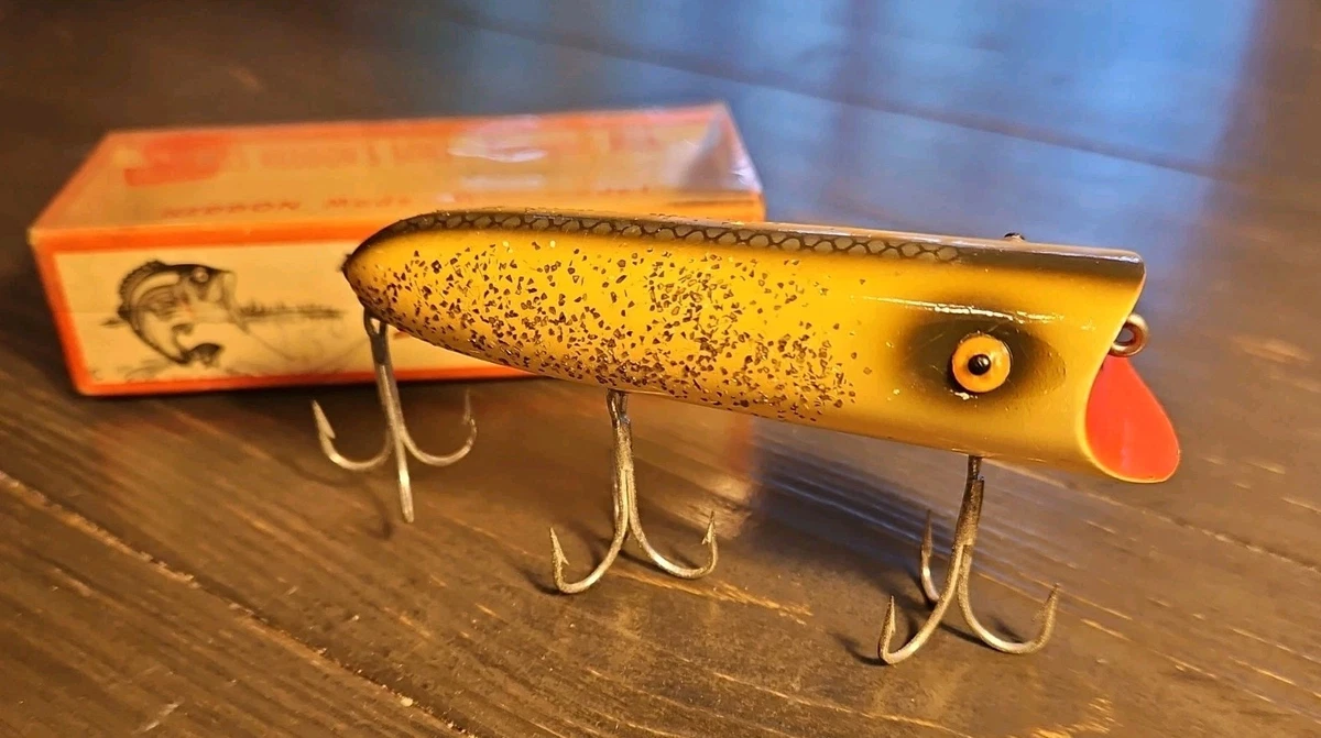 Heddon Wooden Vintage Fishing Lures with Original Box for sale | eBay