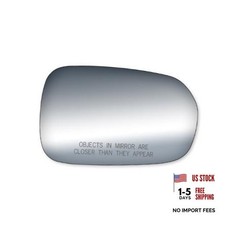 Fit System Passenger Side Mirror Glass, Honda Accord Sedan Passenger Side RH 