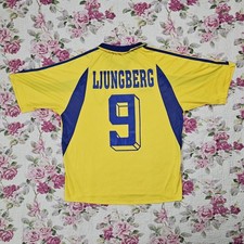Vintage Sweden Freddie Ljungberg #9 Soccer Jersey Football/Soccer S