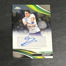 2025 Topps Chrome Tennis Harold Mayot Auto 