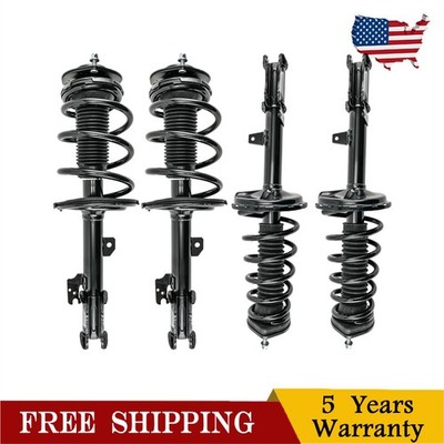 Front Rear Quick Complete Struts & Coil Springs For Toyota Venza 2009-2012 FWD