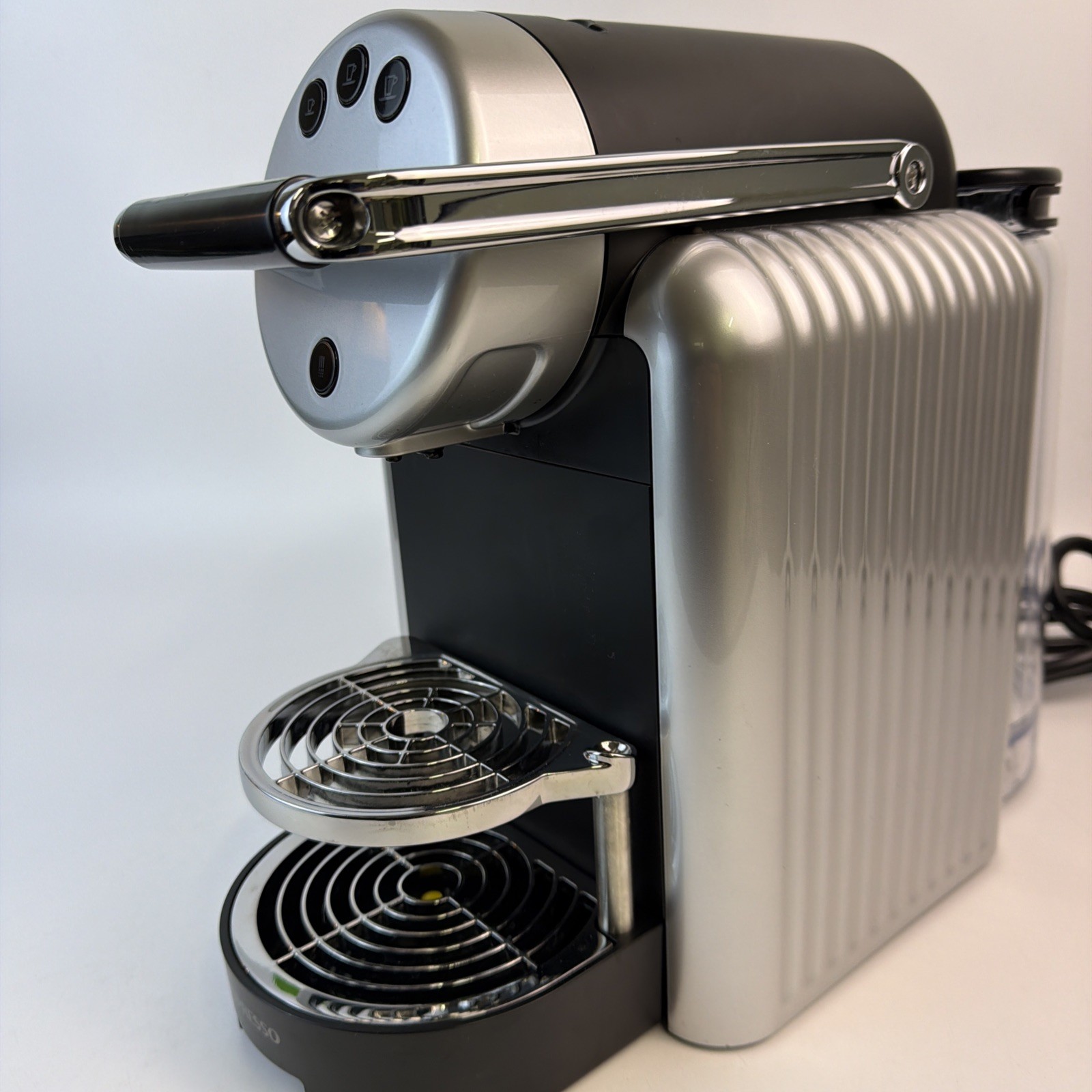 Zenius Pro Machine Nespresso Professional Zenius Espresso Machine - Silver/Black Tested ...