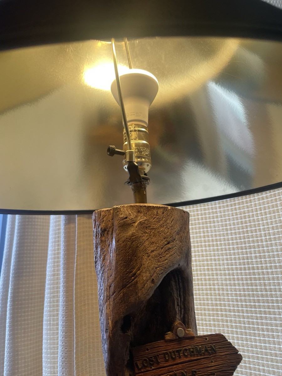 Vintage 1981 Apsit Bros Lost Dutchman Mine Prospector Lamp 35