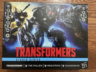 Transformers Revenge of The Fallen Studio Series Megatron Soundwave 3 Pack New