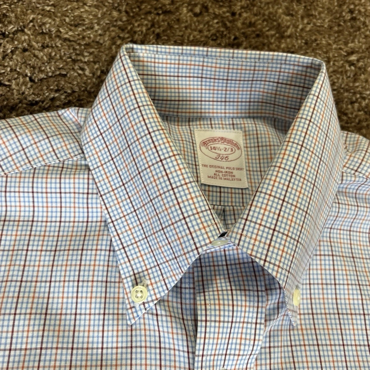 Brooks Brothers 346 Shirt In Men's Dress Shirts for sale | eBay
