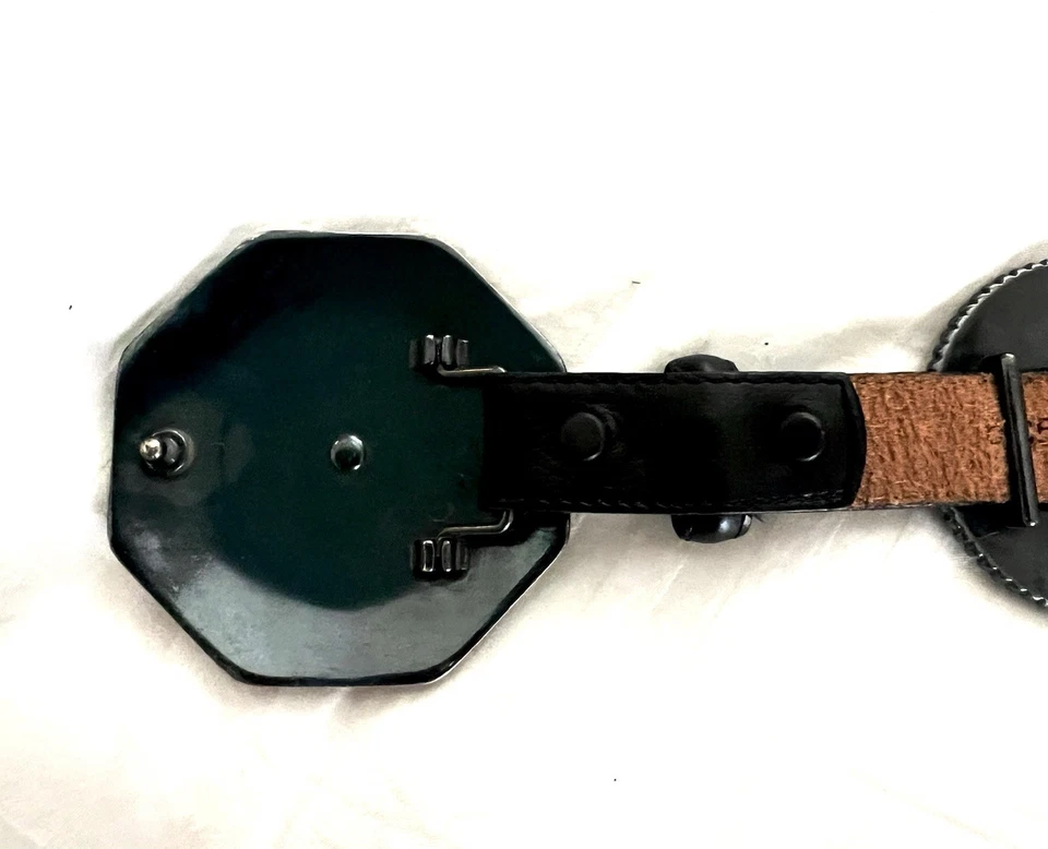 Cinturón de cuero de avestruz Tony Lama Concho  Foto 2 de 4