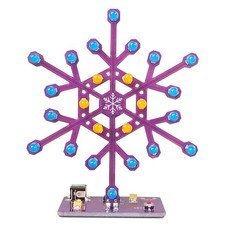 Soldering Practice Kit Snowflake Shaped LED Project Kit for School and Home T...