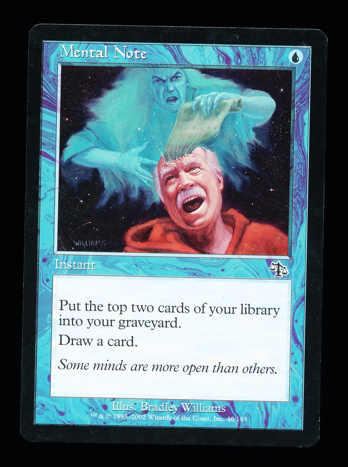 * * 1x Mental Note x1 * * Judgment MTG NM Near Mint or Close