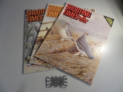 Shooting Times & Country Magazine - January 19-26, November 8-14 / 1984 [3 Hefte