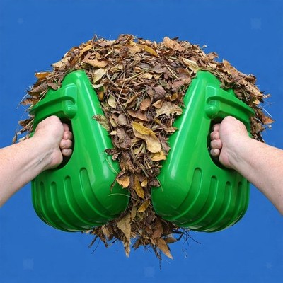 Leaf Scoop Gardening Leaf Rake Set Large Hand Held Rakes