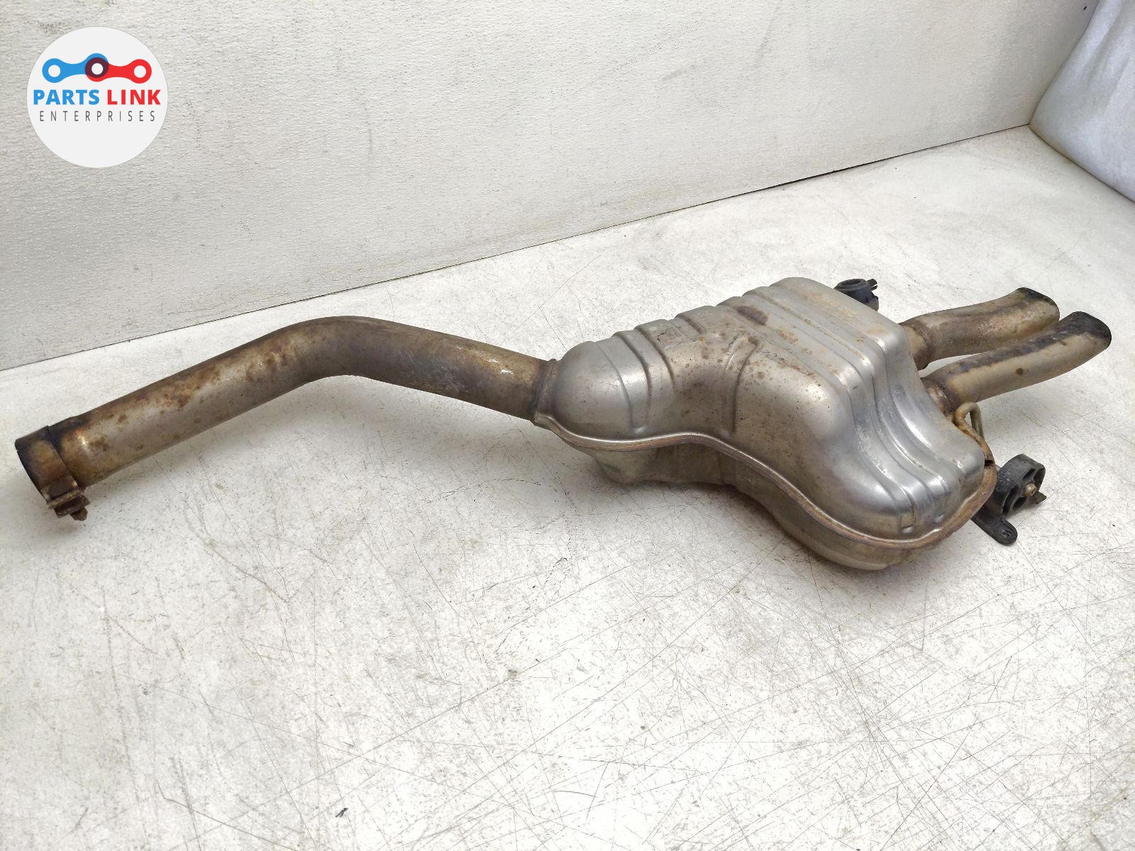 06-12 BENTLEY CONTINENTAL FLYING SPUR REAR RIGHT MUFFLER EXHAUST BAFFLE PIPE 3W2