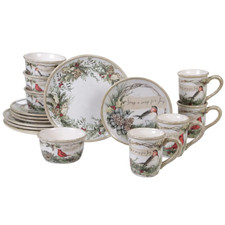 Certified International Holly and Ivy 16-piec...