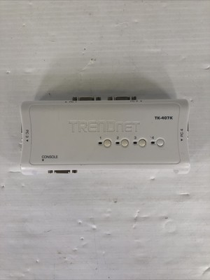 TRENDNET TK-407K KVM switch without Cables