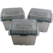 NEW Lot of 3 Integra 3445 1250L Griptips Sterile Filtered 96 Tips/Rack Pack 