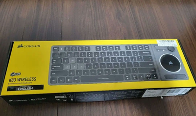 Buy Corsair K83 Wireless Entertainment Keyboard - Black online | eBay
