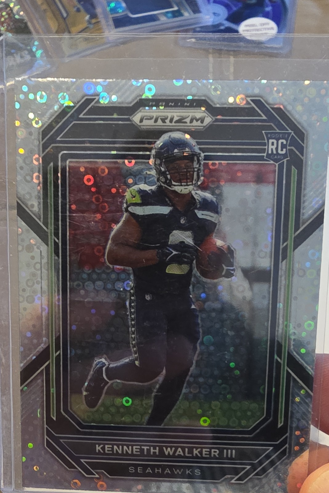 2022 Panini Prizm - Rookies Kenneth Walker III #318 No Huddle Prizm (RC)