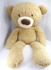 Gund Fuzzy Bear Plush 35" Light Brown Teddy Bear Large