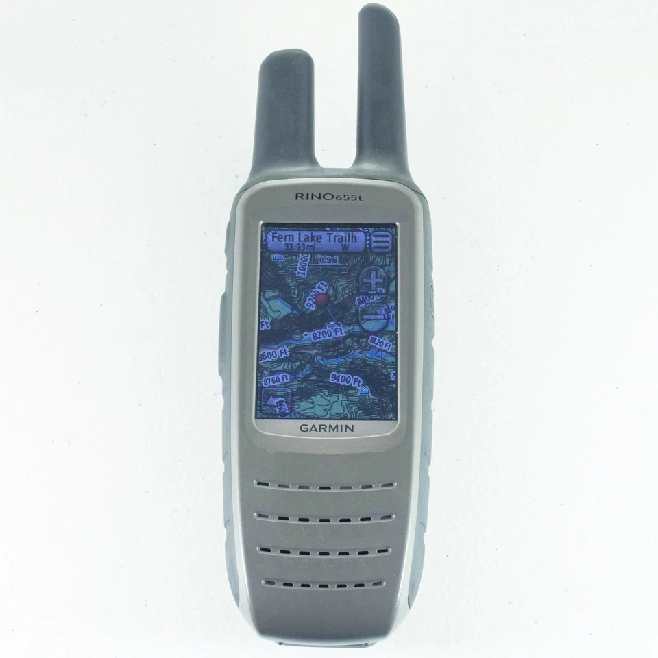 Garmin RINO 655t GPS Radio w/ TOPO U.S. 24K Maps Upgrade Choose Two Regions! - Image 3 of 4