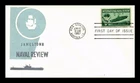 DR JIM STAMPS US COVER INTERNATIONAL NAVAL REVIEW JAMESTOWN FDC SCOTT 1091