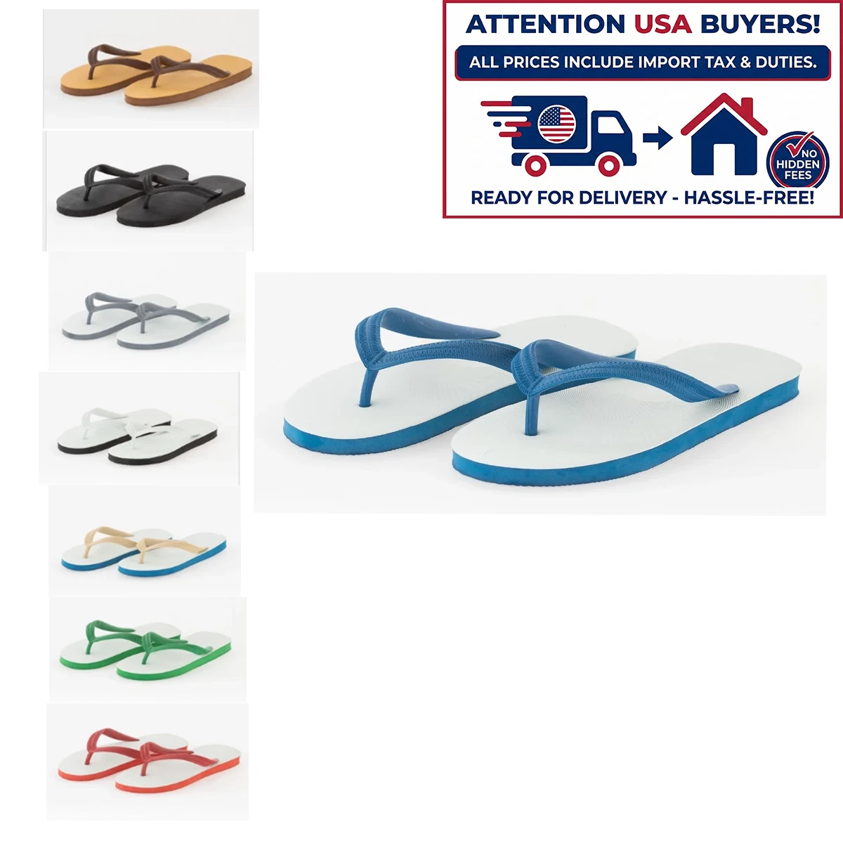 Nanyang Changdao Flipflop Sandals Natural Rubber Shoes
Opens in a new window or tab