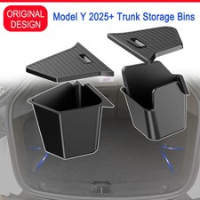 For Tesla Model Y Juniper Trunk Organizer Side Storage Box Boot Organizer