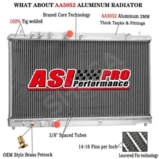 2Row Radiator for 23 24 2025 Honda Civic FL5 Type R/Acura Integra Type S 2.0L,L4