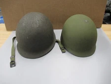 Original Vintage Vietnam War Era U.S. M1 Helmet with Liner – See Pictures