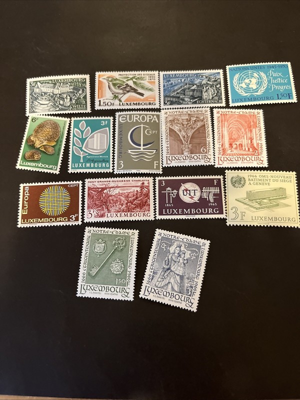 15 Luxembourg MH Stamps- Lot A-83959