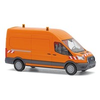 Busch 54515 - 1/87 Ford Transit Custom, Orange - Neu