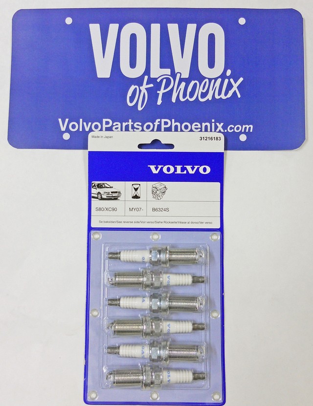 Genuine Volvo Spark Plug Set 31216183
