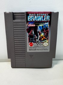 Bad Street Brawler (Nintendo NES, 1989) Cart, Box, Sleeve Authentic Tested