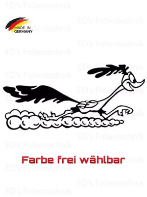 Road Runner Auto Aufkleber 2 Stk. Fun, Motorrad, Auto, Tuning, Styling, 50cm #67