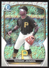 7205I 2023 Bowman Chrome #BCP-170 Termarr Johnson Prospects Shimmer Refractor