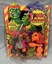 Toxic Crusaders Psycho Action Figure Unpunched 90’s Playmates Vintage