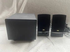 Cyber Acoustics Amplified Speaker System CA-3001 3Pc 2.1 Performance B8391