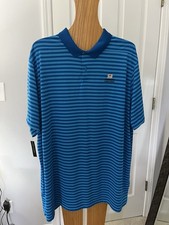 Nike Dri Fit Golf Polo - 3XL - Blue Stripe - NWT