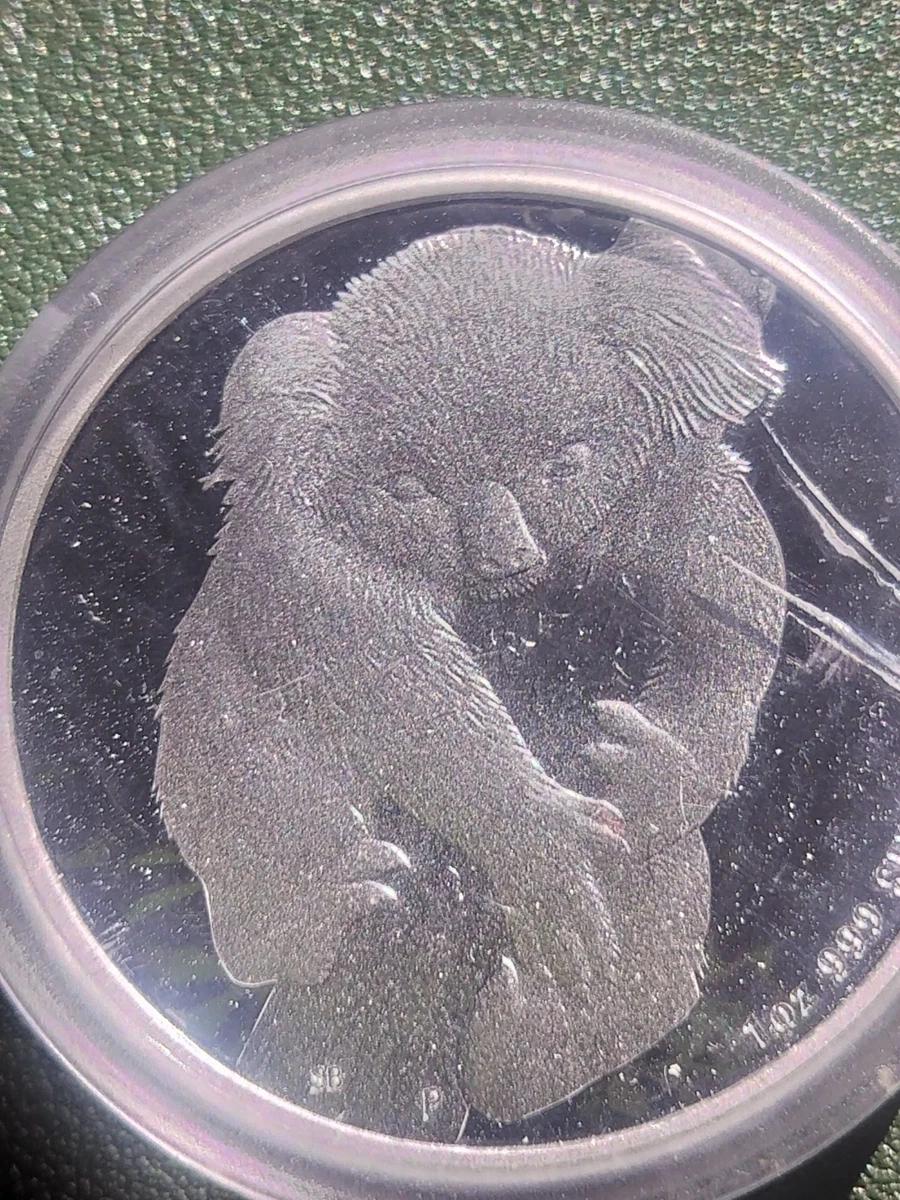 1ª OZ DE PLATA SERIE KOALA.2007.TIRADA MUY ESCASA. PLATA.PROOF. ,999.KO-1