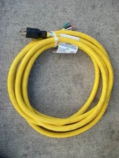 22' WELL SHIN 10AWGX5C 10 AWG 5-WIRE WELDER / GENERATOR POWER CORD 125/250V